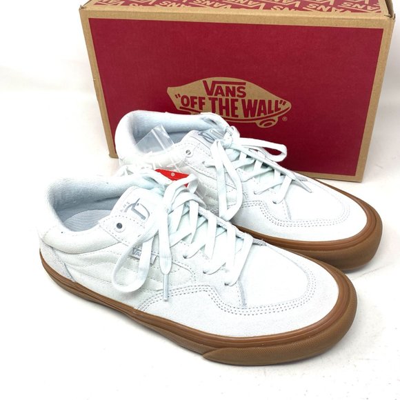 🍃March Sale🍃 VANS Roman Pro Pearl Gum Suede Canvas Women’s Size 9 VN0A4TZCW8S - Picture 8 of 14